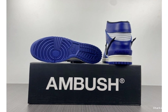 Nike High CU7544-400 Deep Royal Dunk AMBUSH 1224